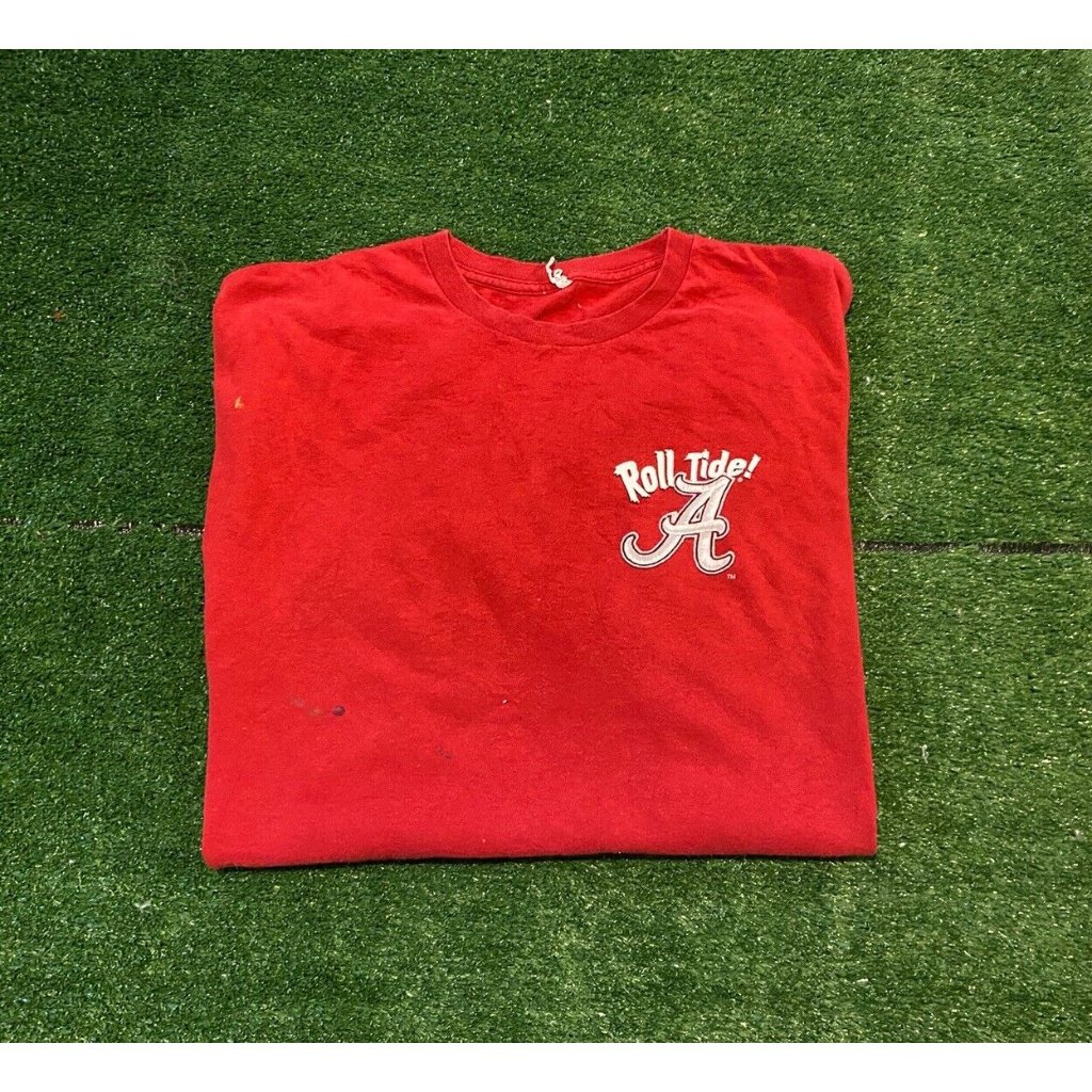 Alabama Crimson Tide Shirt Mens Xxl Red Football Short Sleeve Sec Ncaa 20